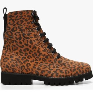 Donald Pliner | Ease Leopard Combat boot